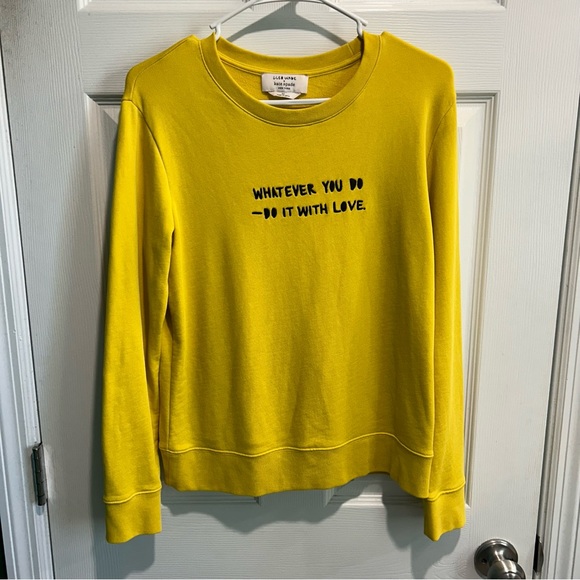 Kate Spade x Cleo Wade Yellow Pullover - Picture 2 of 7
